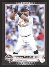 2022 Topps Update Albert Pujols Black Short Print /299