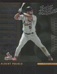 2005 Leather & Lumber Albert Pujols Short Print /2000