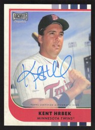 2021 Topps Snapshot Kent Hrbek Autograph