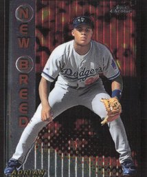 1999 TOPPS CHROME ADRIAN BELTRE NEW BREED ROOKIE