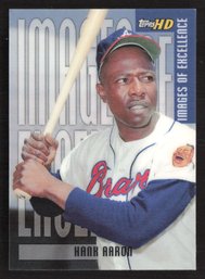 2000 TOPPS HANK AARON IMAGES OF EXELLENCE