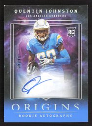 2023 ORIGINS QUENTIN JOHNSTON ROOKIE AUTO SHORT PRINT 49