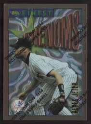 1996 TOPPS FINEST DEREK JETER PHENOMS W/ FILM