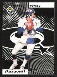 1998 UPPER DECK CHOICE PEYTON MANNING ROOKIE ND JOHN ELWAY