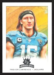 2021 CHRONICLES DONRUSS TREVOR LAWRENCE GRIDIRON KINGS ROOKIE