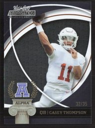 2021 WILD CARD ALPHA CASEY THOMPSON SHORT PRINT /35