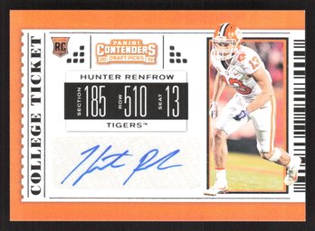 2019 CONTENDERS DP HUNTER RENFROW ROOKIE AUTO