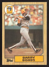 1987 TOPPS BARRY BONDS ROOKIE