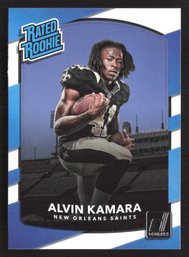 2017 DONRUSS ALVIN KAMARA RATED ROOKIE