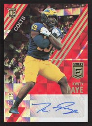 2021 DONRUSS ELITE KWITY PAYE SHORT PRINT /75