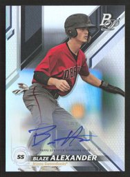 2019 BOWMAN PLATINUM BLAZE ALEXANDER AUTOGRAPH