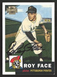 ROY FACE AUTOGRAPH