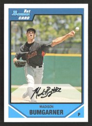 2007 BOWMAN MADISON BUMGARNER 1ST CARD