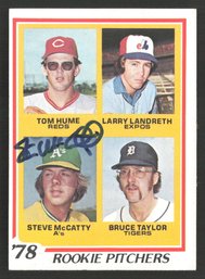 1978 TOPPS STEVE MCCATTY AUTOGRAPH