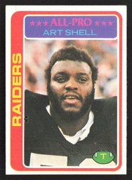 1978 TOPPS ART SHELL - HALL OF FAMER