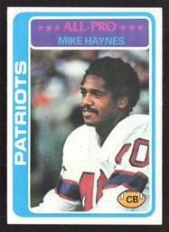 1978 TOPPS MIKE HAYNES - HALL OF FAMER