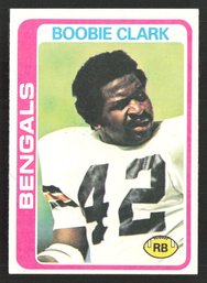 1978 TOPPS BOOBIE CLARK -UPI AFC Rookie Of The Year (1973)