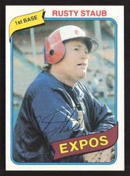 1980 TOPPS RUSTY STAUB - 6X ALL STAR