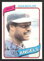 1980 TOPPS DON BAYLOR