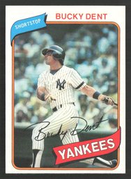 1980 TOPPS BUCKY DENT - 3X ALL STAR