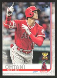 2019 TOPPS SERIES 1 SHOHEI OHTANI GOLD CUP ROOKIE