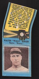 1934 The Diamond Match Company WALTER BERGER