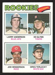 1977 TOPPS ROOKIES PITCHERS ED GLYNN, LARRY ANDERSON