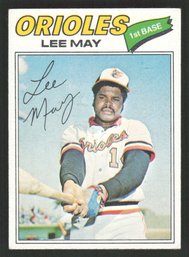1977 TOPPS LEE MAY