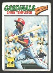 1977 TOPPS GARRY TEMPLETON GOLD ROOKIE CUP