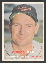 1957 TOPPS GEORGE KELL - HALL OF FAMER