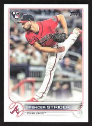 2022 TOPPS SERIES TWO SPENCER STRIDER ROOKIE CARD