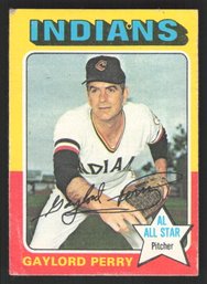 1975 TOPPS GAYLORD PERRY - HALL OF FAMER