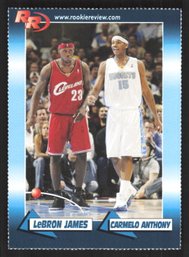 2004 ROOKIE REVIEW LEBRON JAMES/CARMELO ANTHONY RC