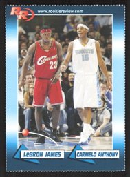 2004 ROOKIE REVIEW LEBRON JAMES & CARMELO ANTHONY RC