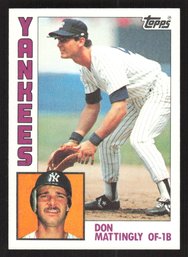 1984 TOPPS DON MATINGLY ROOKIE