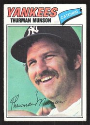 1977 TOPPS THURMAN MUNSON