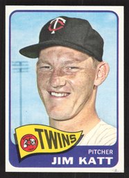 1965 Topps Jim Kaat- Hall Of Famer