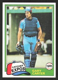 1981 TOPPS GARY CARTER