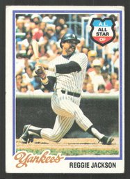 1978 TOPPS REGGIE JACKSON