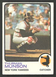 1973 TOPPS THUMAN MUNSON