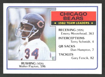 1983 Topps Walter Payton!