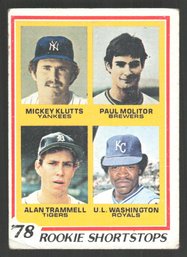 1978 TOPPS PAUL MOLITOR RC