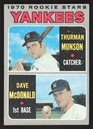 1970 TOPPS THURMAN MUNSON RC