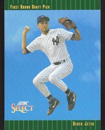 1992 SCORE SELECT DEREK JETER ROOKIE