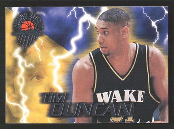 1997 WHEELS TIM DUNCAN RISING STORM ROOKIE