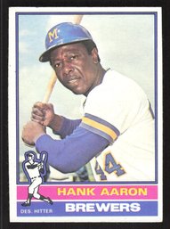 1976 TOPPS HANK AARON