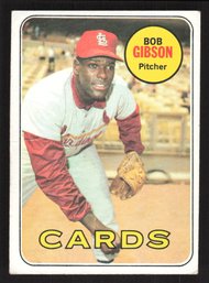 1969 TOPPS BOB GIBSON - HALL OF FAME