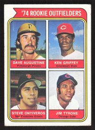 1974 TOPPS ROOKIE OUTFIELDERS KEN GRIFFEY SR RC