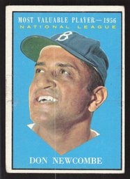 1961 TOPPS MVP DON NEWCOMBE