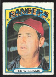 1972 TOPPS TED WILLIAMS